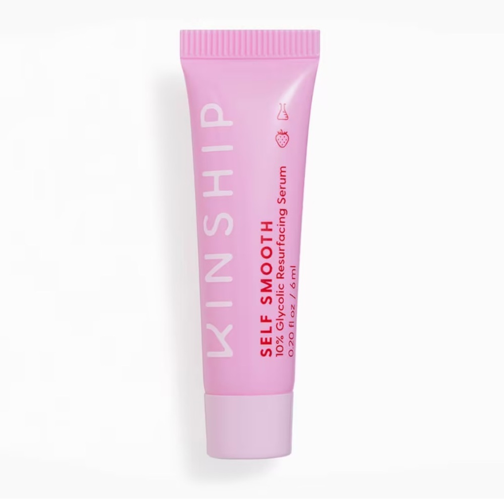 KINSHIP‎ 🌿 Self Smooth 10% Glycolic Resurfacing Serum 🌿 Deluxe Mini New In Box